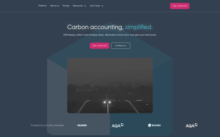 Screenshot of ideagencarbonaccounting.com