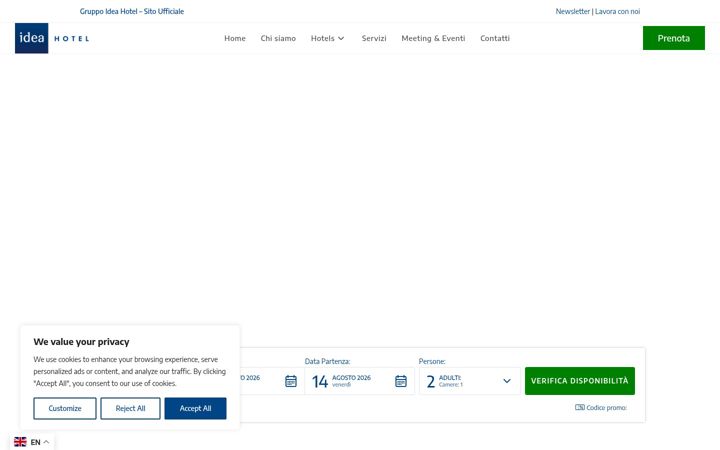 Screenshot of ideahotel.it
