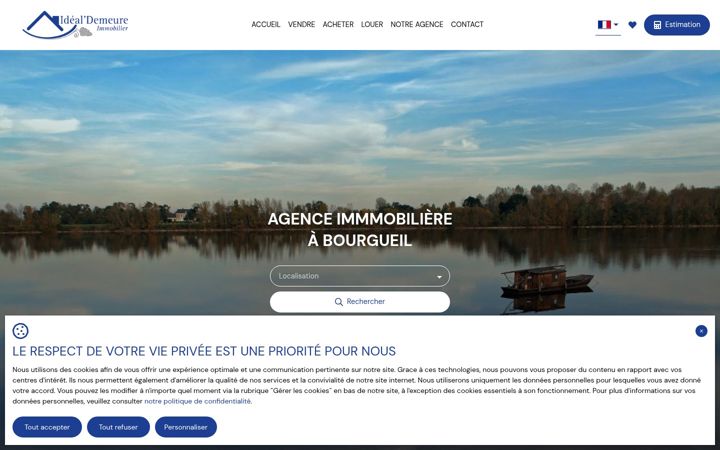 Screenshot of ideal-demeure.com