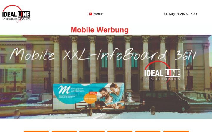 Screenshot of ideal-line.de
