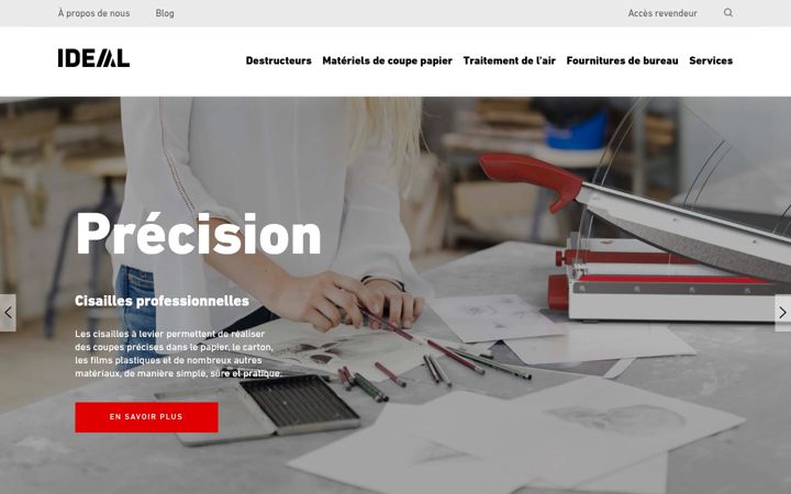 Screenshot of ideal-sante.com