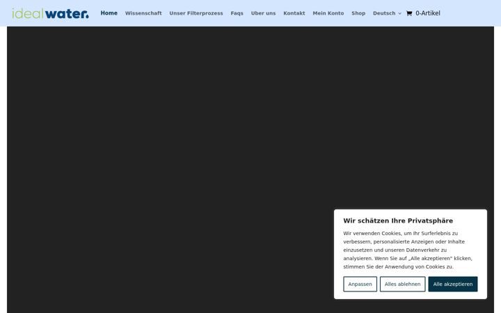 Screenshot of ideal-water.com
