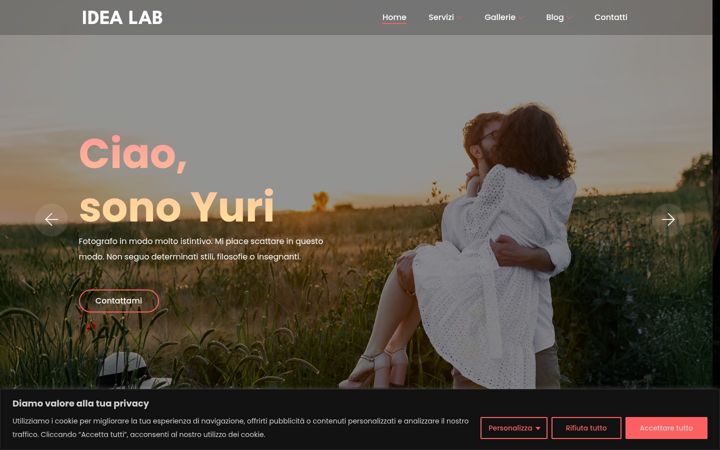 Screenshot of idealab-tr.it