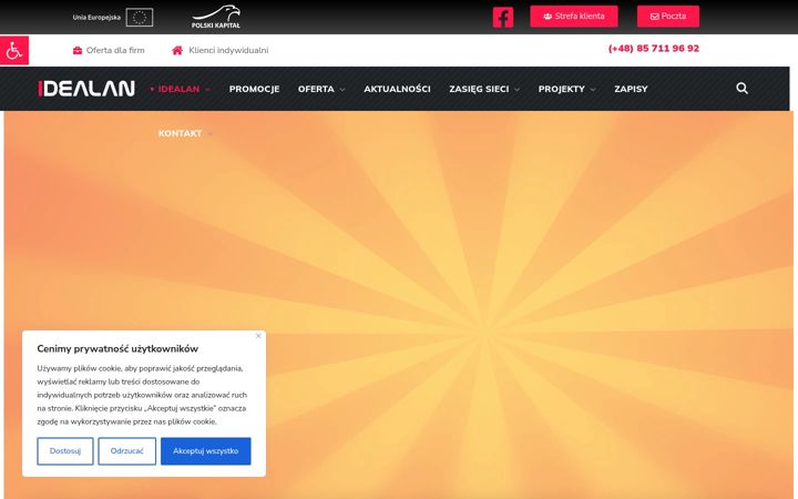 Képernyőkép: idealan.pl
