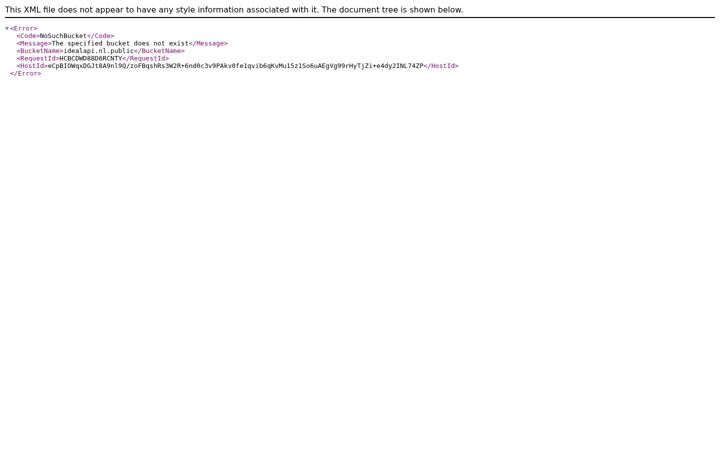 Screenshot of idealapi.nl