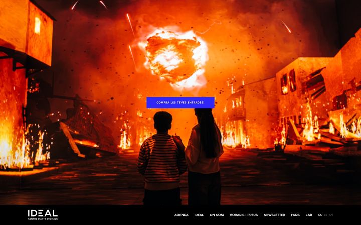 Screenshot of idealbarcelona.com
