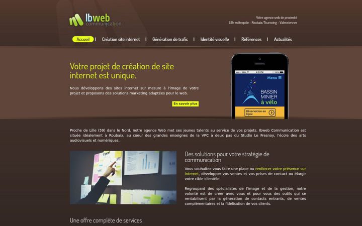 Screenshot of idealburoweb.com