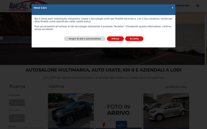 Screenshot of idealcarslodi.com