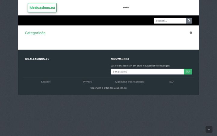 Screenshot of idealcasinos.eu