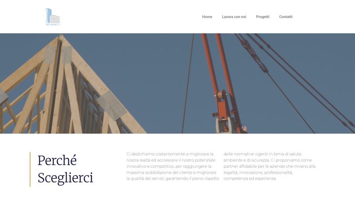 Screenshot of idealcostruzioni.com