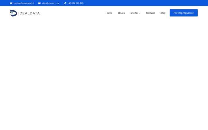 Screenshot of idealdata.pl