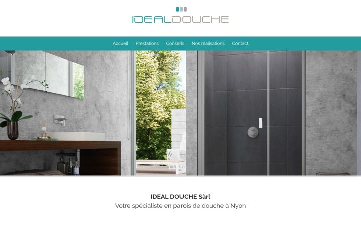 Screenshot of idealdouche.ch