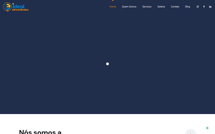 Screenshot of idealeletrotecnica.com.br