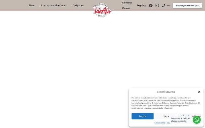 Screenshot of idealeprodottoartigianale.it