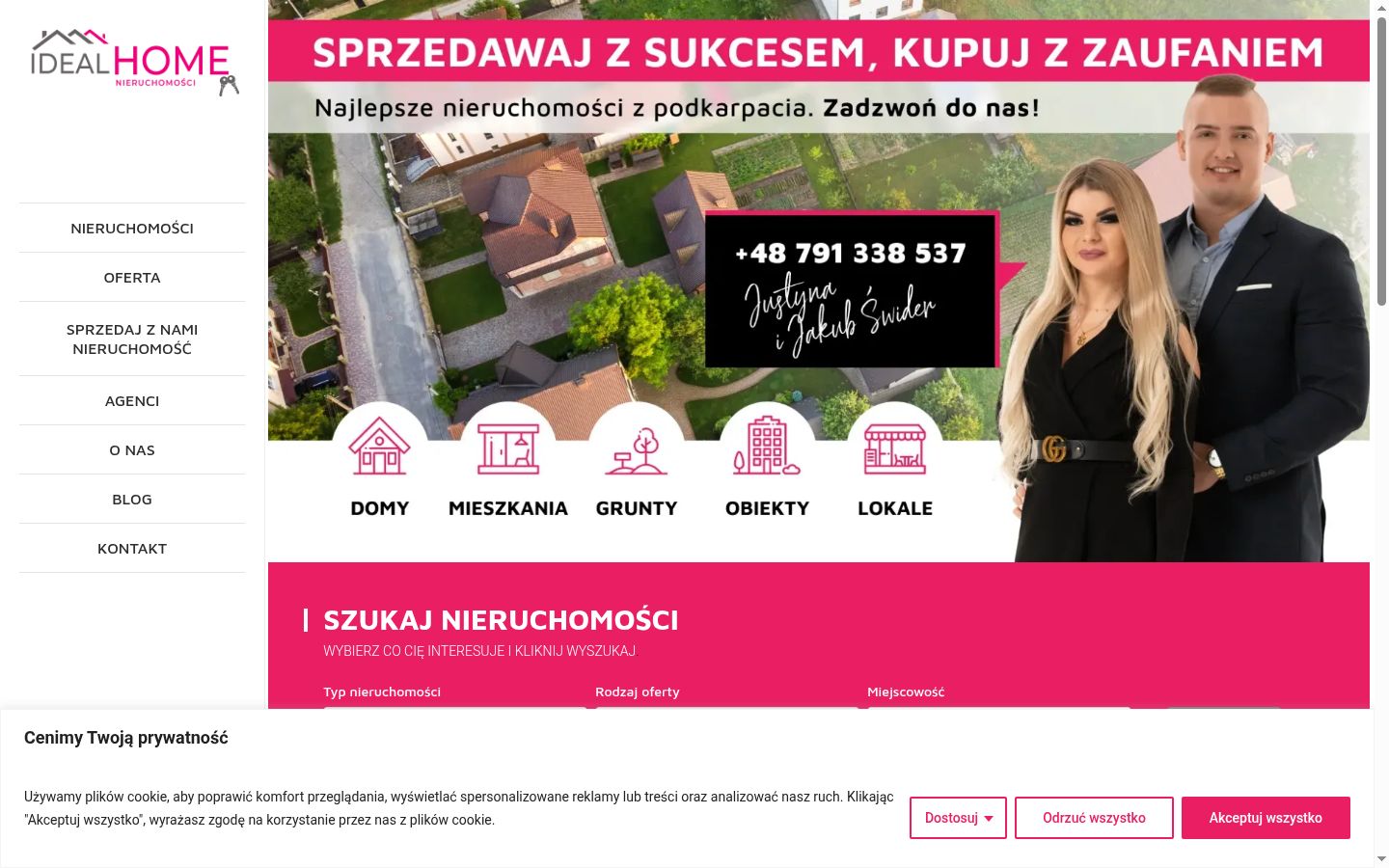 Ekraanipilt nõusolekubännerist, mida näidati enne mis tahes suhtlust