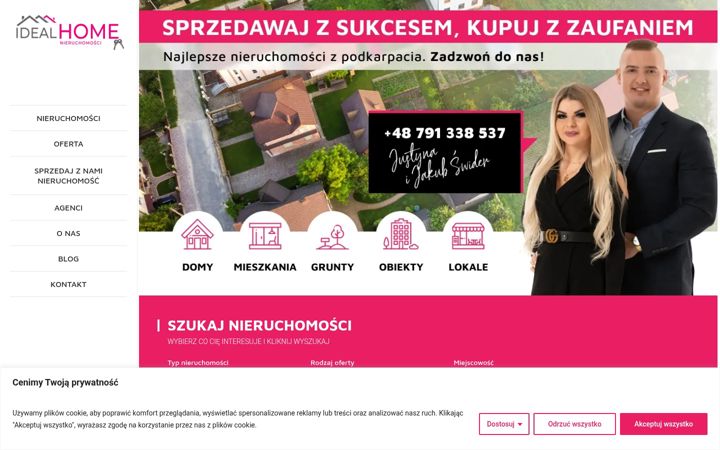 Screenshot of idealhome.pl
