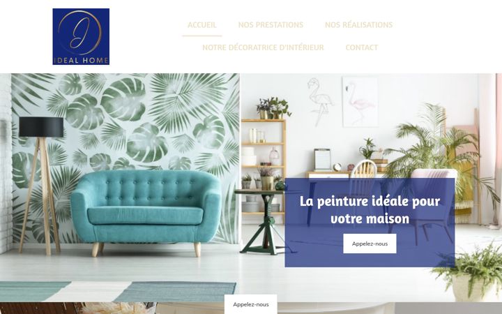 Screenshot of idealhomebzh.fr