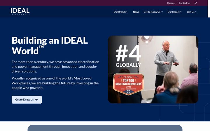 Képernyőkép: idealindustries.com
