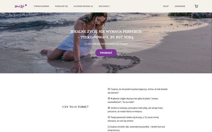 Screenshot of ideallifeacademy.com