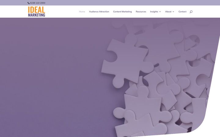 Screenshot of idealmarketingcompany.co.uk