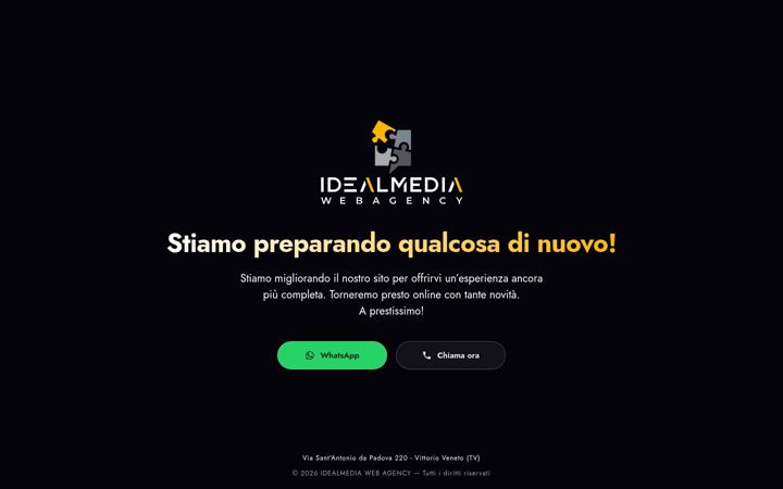 Screenshot of idealmediawebagency.it
