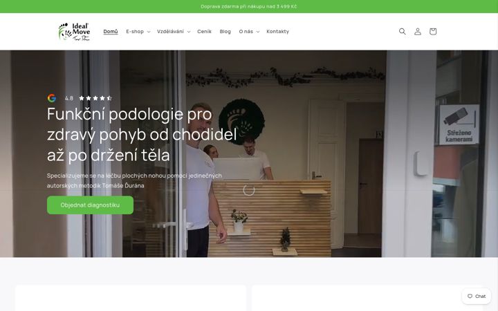 Screenshot of idealmove.cz