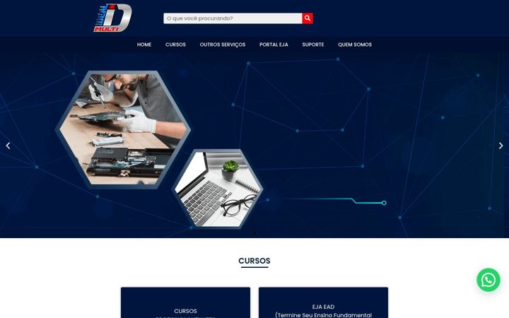 Screenshot of idealmulti.com.br
