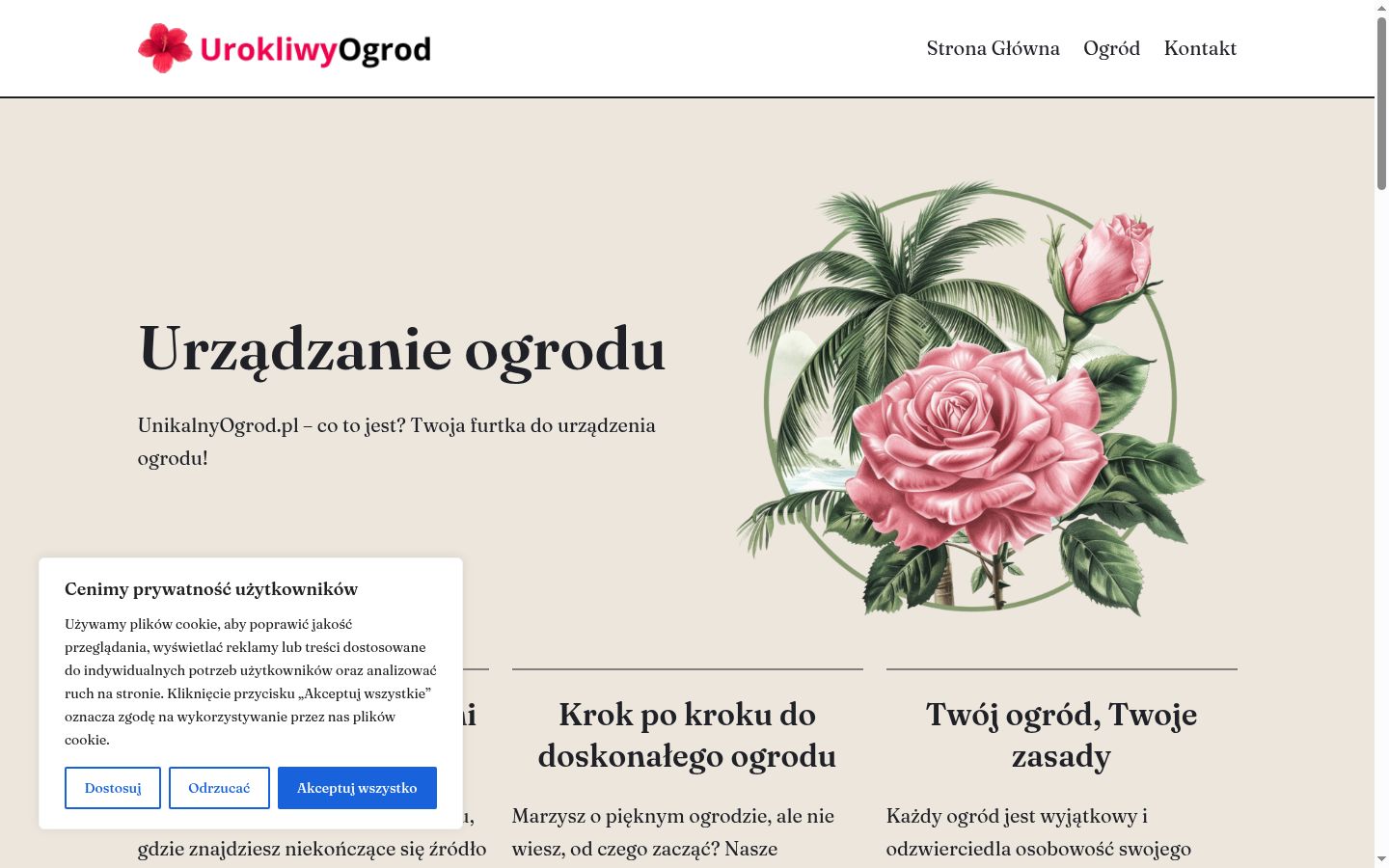 Snímek obrazovky baneru souhlasu zobrazeného před jakoukoli interakcí