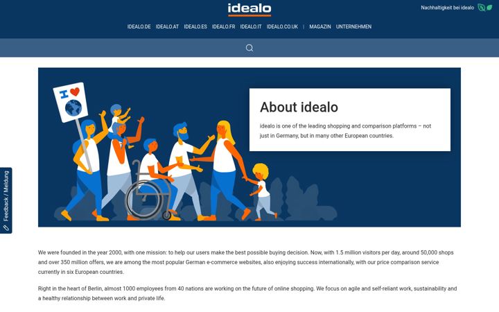 Screenshot of idealo.eu