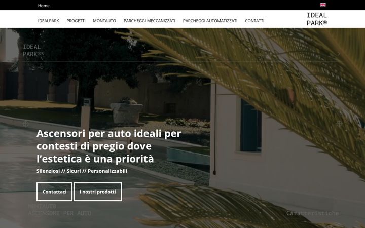Screenshot of idealpark.it
