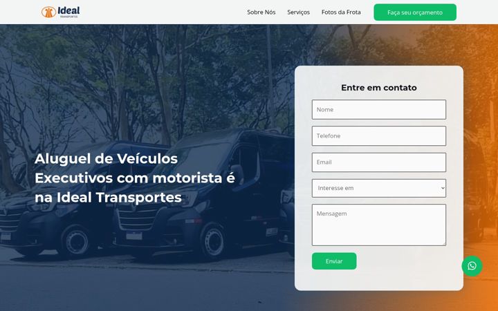 Screenshot of idealtrans.com.br