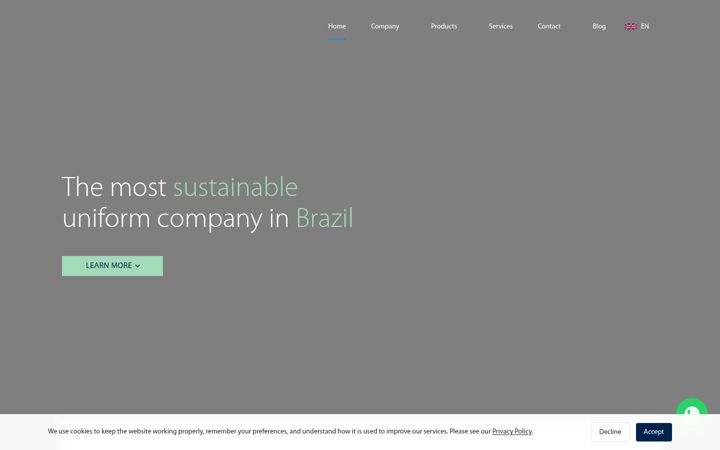 Screenshot of idealwork.com.br