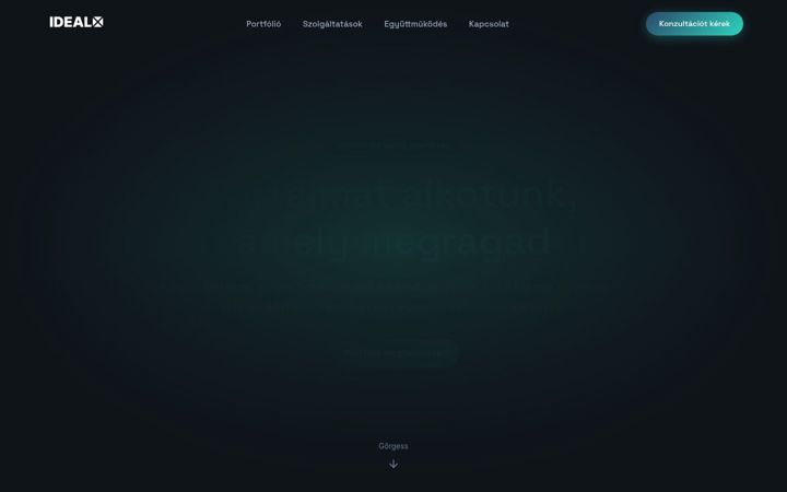 Screenshot of idealx.hu