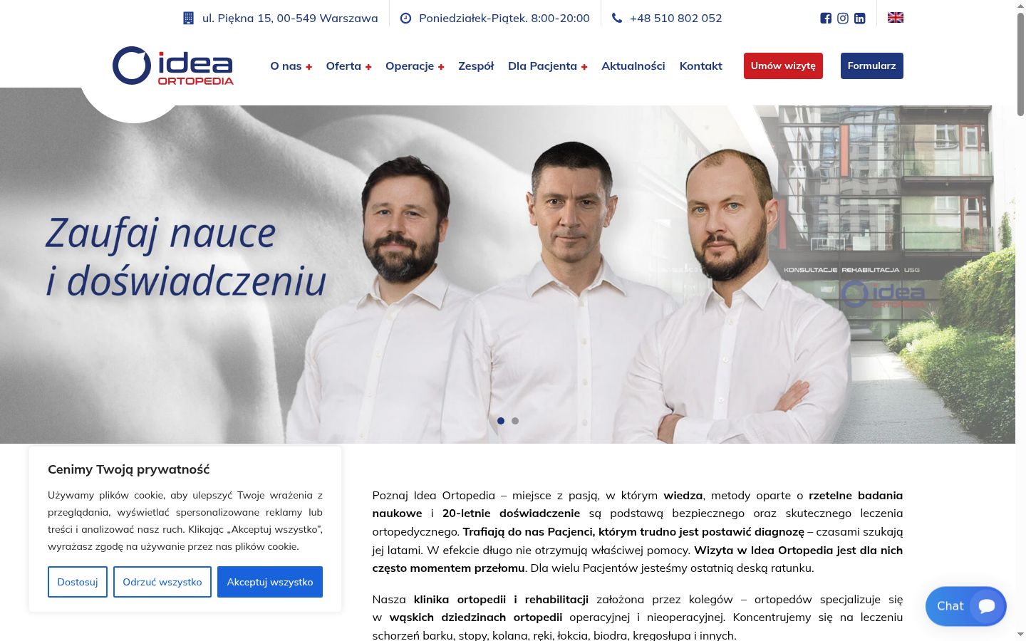 Snímek obrazovky baneru souhlasu zobrazeného před jakoukoli interakcí