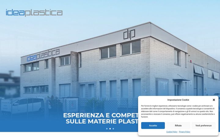 Screenshot of ideaplastica.com