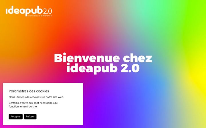 Screenshot of ideapub.ch