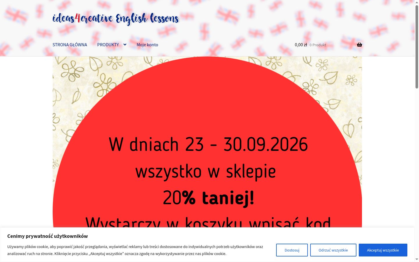 Képernyőkép a bármilyen interakció előtt megjelenő hozzájárulási bannerről