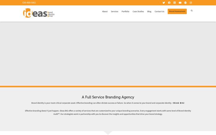 Screenshot of ideasbig.com