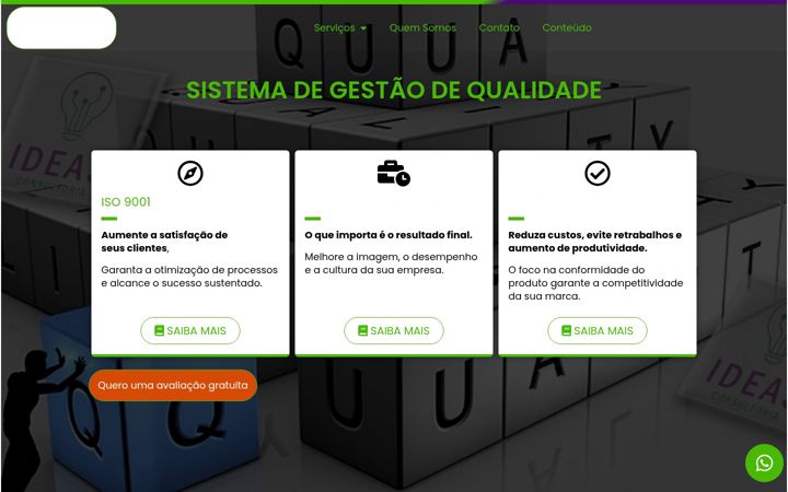 Screenshot of ideasconsultoria.com.br
