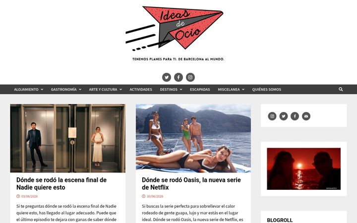 Screenshot of ideasdeocio.com