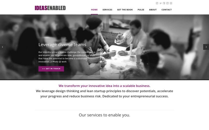 Screenshot of ideasenabled.com