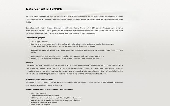 Screenshot of ideaservers.net