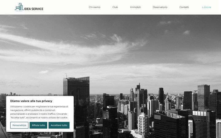 Screenshot of ideaservicere.com