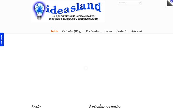 Screenshot of ideasland.com