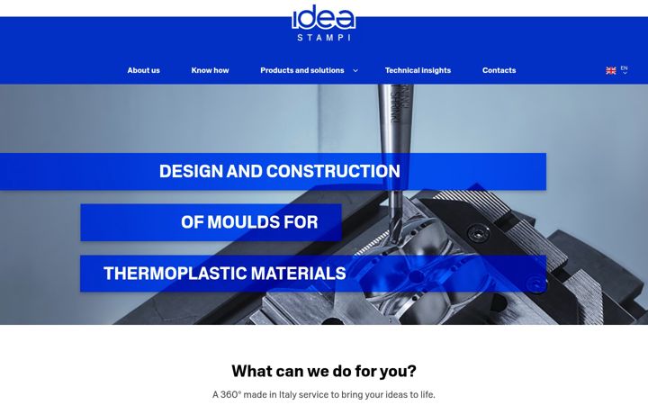 Screenshot of ideastampi.com