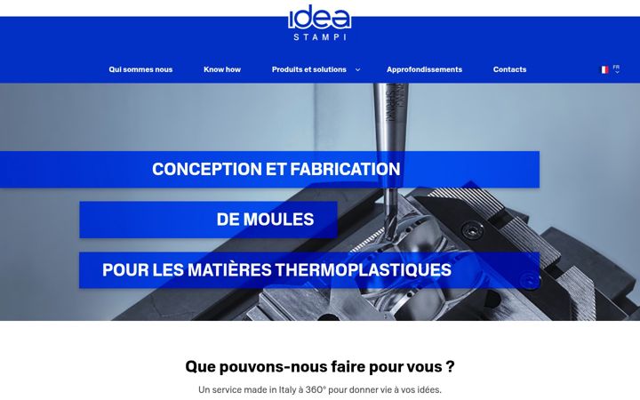 Screenshot of ideastampi.fr