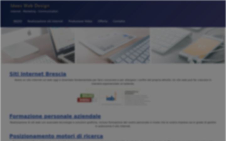Screenshot of ideaswebdesign.com
