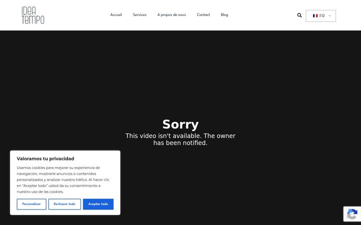 Screenshot of ideatempo.com