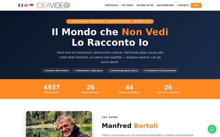 Screenshot of ideavideo.it