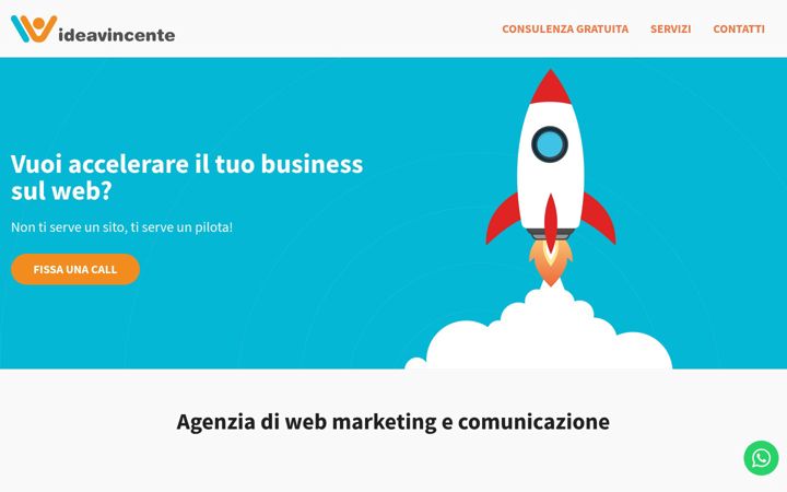 Screenshot of ideavincente.com